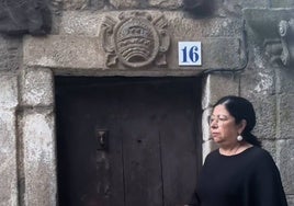 Captura de pantalla del vídeo compartido por Rosa Gómez en Instagram en la que podemos ver a la 'Moza de las Ánimas'