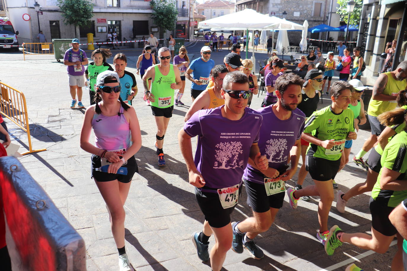 Linares de Riofrío disfruta con el cross de la Honfría