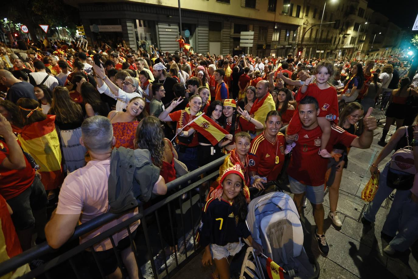 Así se celebró en Salamanca la victoria de España en la Eurocopa