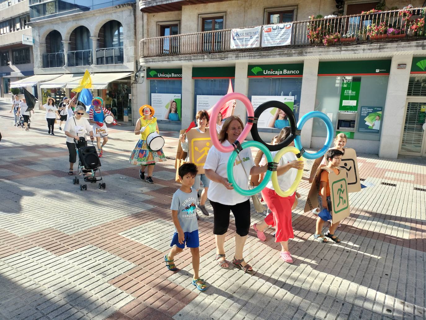 Las Olimpiadas llegan a la «Hora feliz» de Béjar