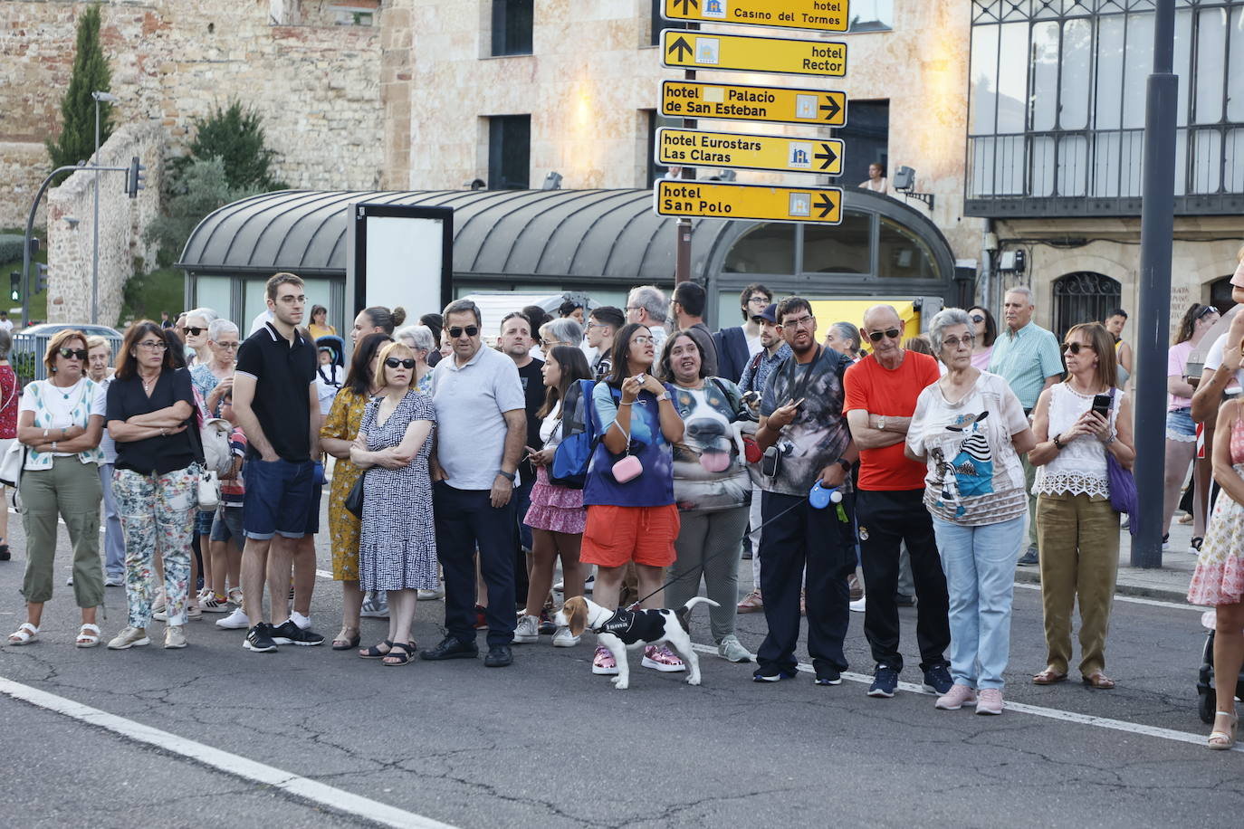 La Virgen del Carmen se luce junto al Tormes