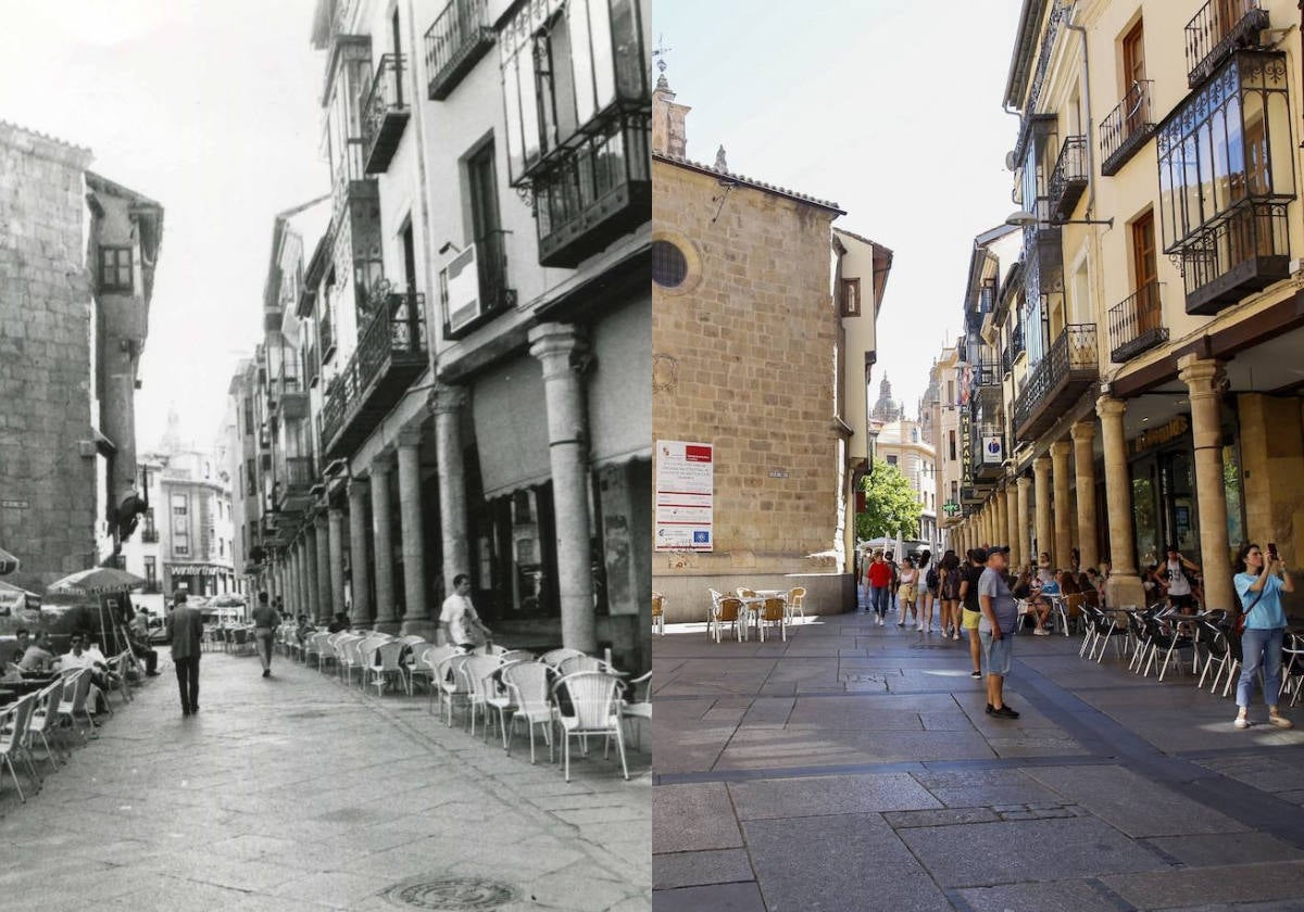 &#039;Salamanca en el ayer&#039;: una antesala de la Plaza Mayor que fue un mercado de caza y pesca