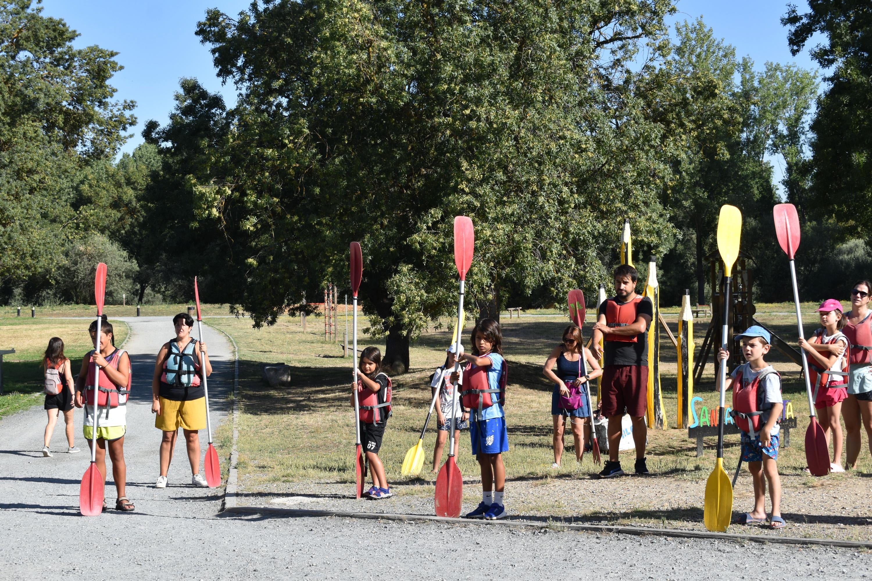 Los niños estrenan la diversión en la previa de las fiestas de Santa Marta