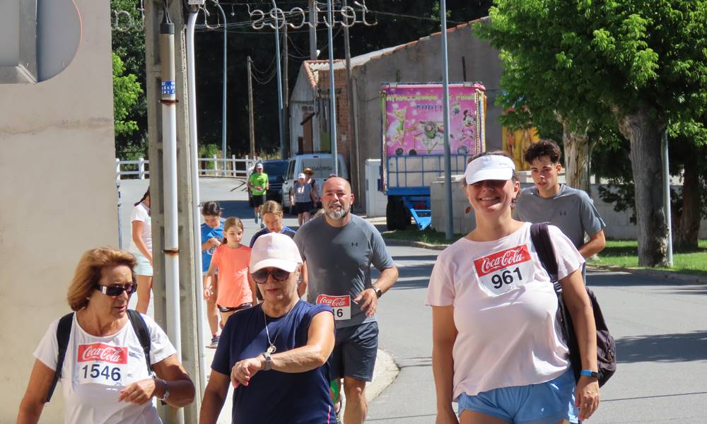 Jesús Ruano y Pilar García quedan primero en la VIII Quedada Running y Marcha Ciclista Solidaria