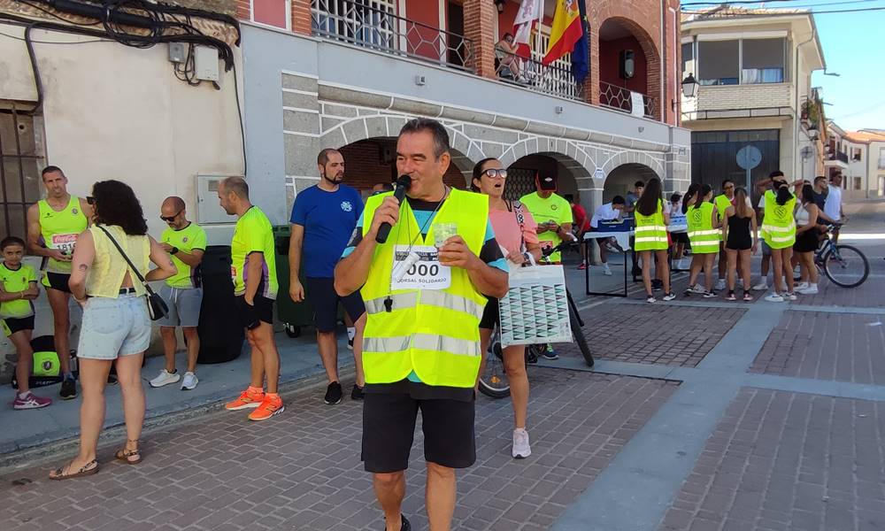 Jesús Ruano y Pilar García quedan primero en la VIII Quedada Running y Marcha Ciclista Solidaria