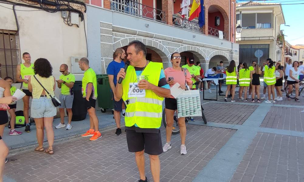 Jesús Ruano y Pilar García quedan primero en la VIII Quedada Running y Marcha Ciclista Solidaria