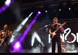 Pignoise, durante su actuación en Santa Marta.