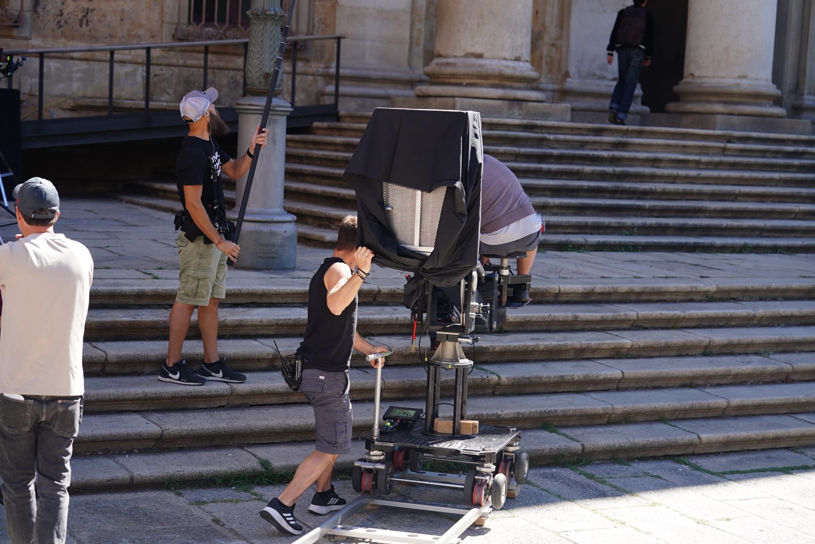 Así ha arrancado el rodaje en Salamanca de la nueva serie de Amazon Prime