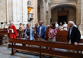 Imagen de la misa de Santiago en la Purísima