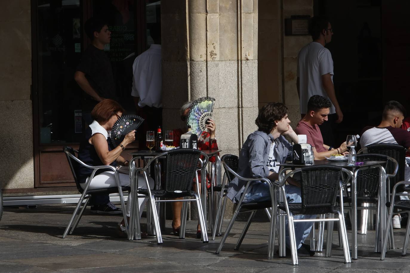 La Plaza Mayor se convierte en el escenario de la nueva serie de Amazon