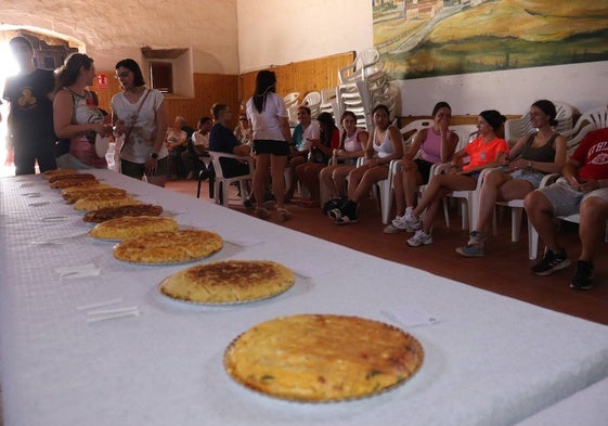 Imagen de las tortillas presentadas en el concurso