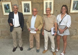 Juan Carlos Prieto, Gonzalo Santonja, Exuperancio Benito y Alexia Rivas.