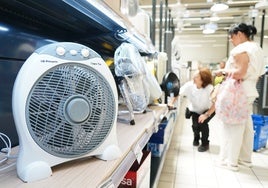 Sistemas de ventilación en exposición.