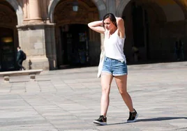 Ola de calor en Salamanca.