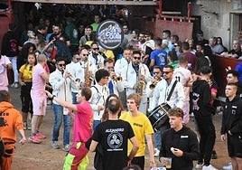 Un pueblo salmantino en fiestas.