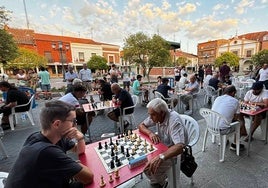 Participantes en el Memorial de Ajedrez Mundy de Peñaranda