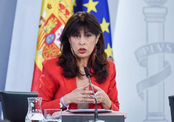 Ana Redondo, ministra de Igualdad.