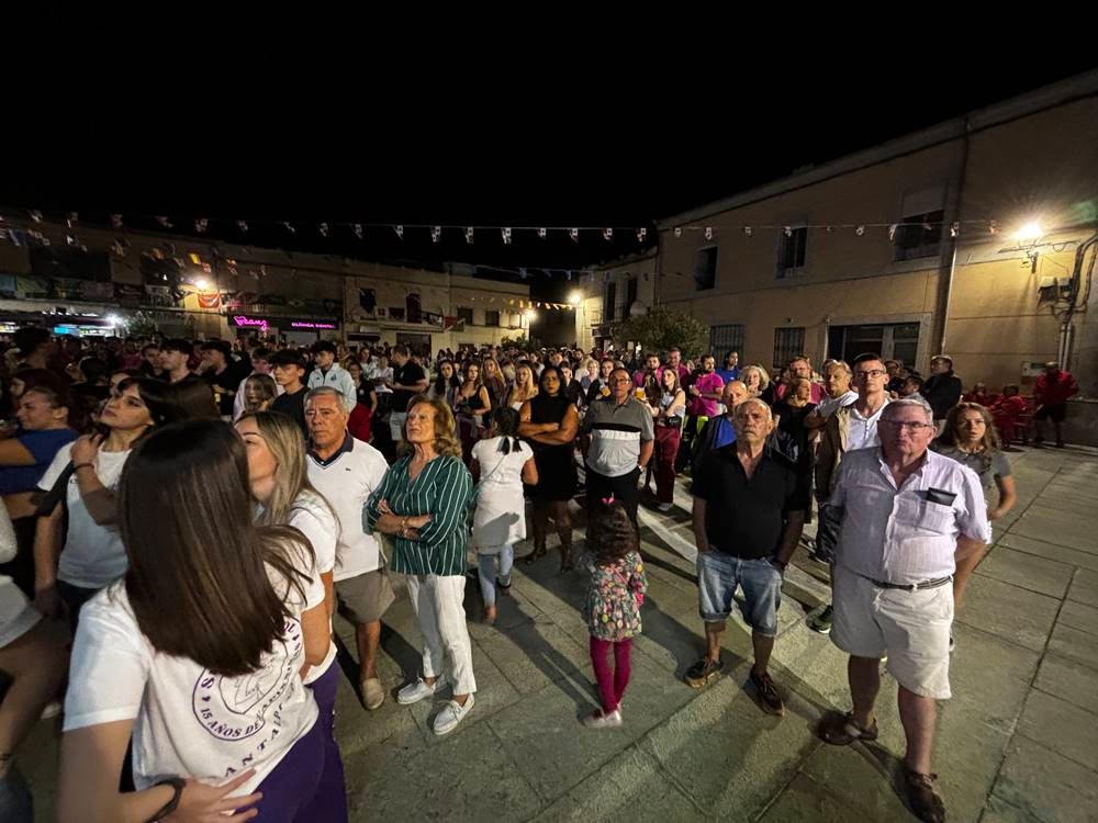 José Antonio Galán dio paso a las fiestas de Cantalpino con un enérgico pregón