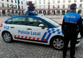 La Policía Local de Peñaranda.