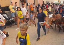 El encierro infantil en Calzada de Valdunciel