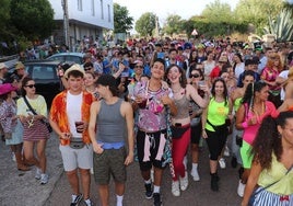 El desfile comenzó en la residencia de mayores