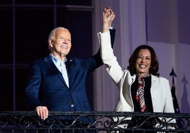 Joe Biden y Kamala Harris.