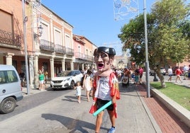 Peñaranda saca a la calle sus cabezudos tras ser restaurados