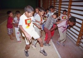 Niños saharauis.