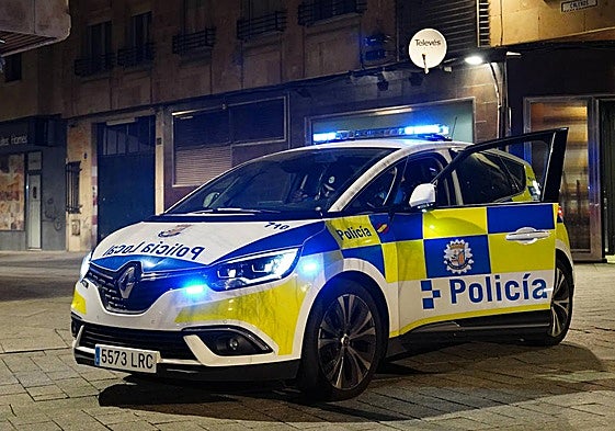 Coche de la Policía Local de Salamanca