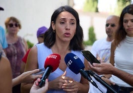 La 'número dos' de Podemos, Irene Montero.