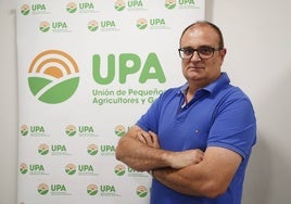 Máximo responsable de UPA Salamanca, Carlos Sánchez.