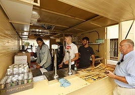 Caseta de la feria de Salamanca.