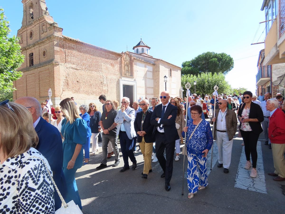 Muestras de devoción al Santo Cristo de la Agonía de San Luis en Peñaranda