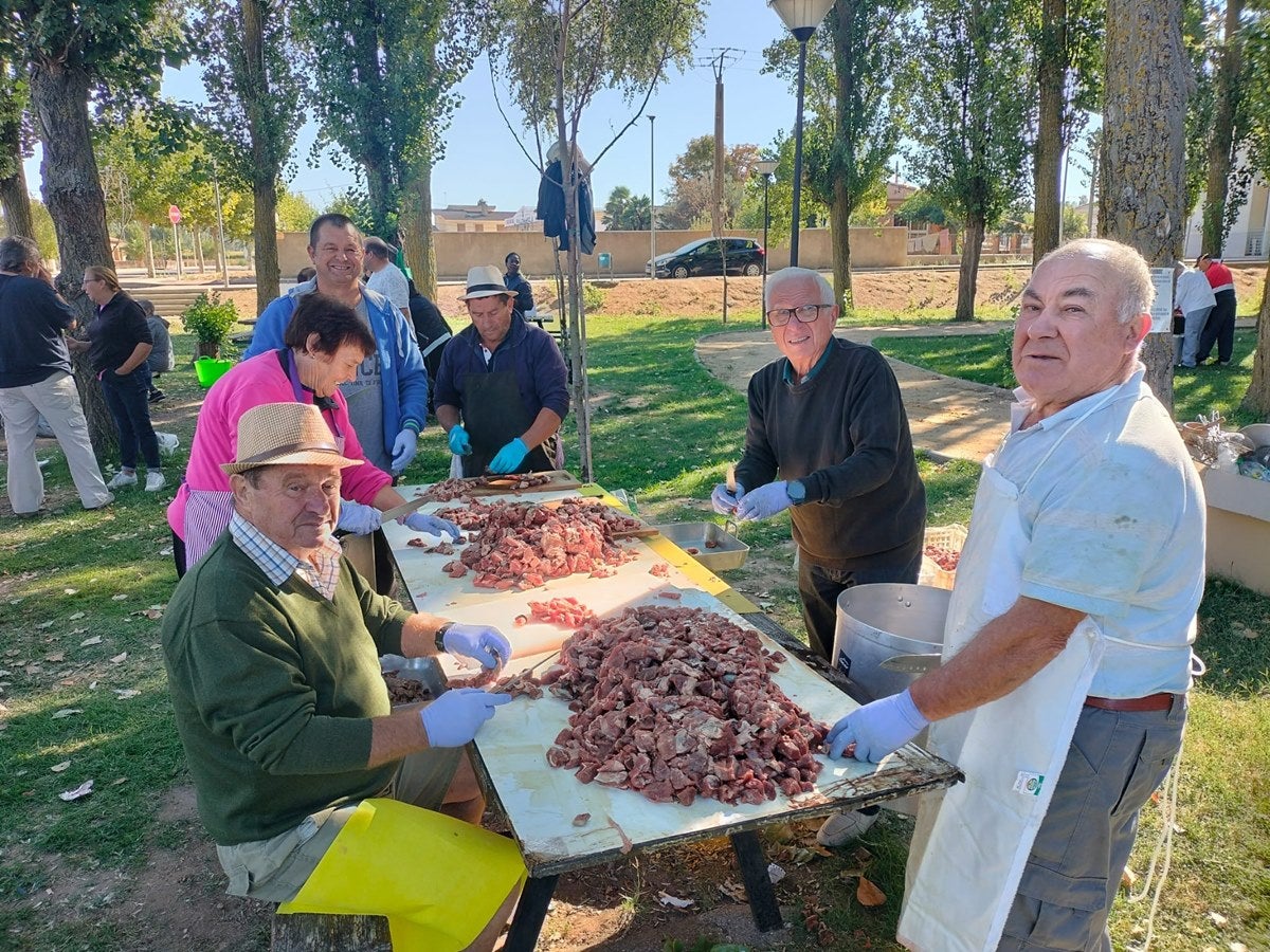 Fin de fiesta con guiso para 1.600 personas en Villoria
