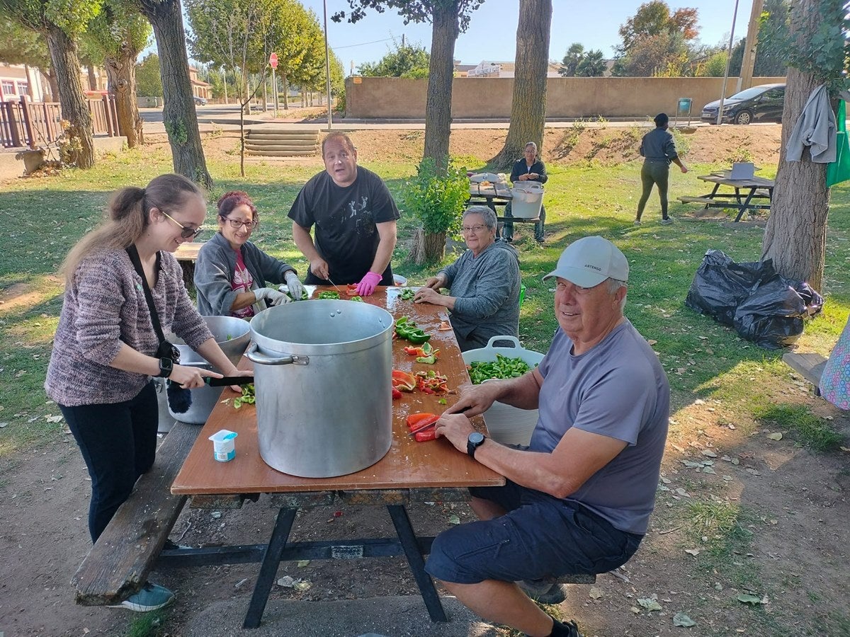 Fin de fiesta con guiso para 1.600 personas en Villoria