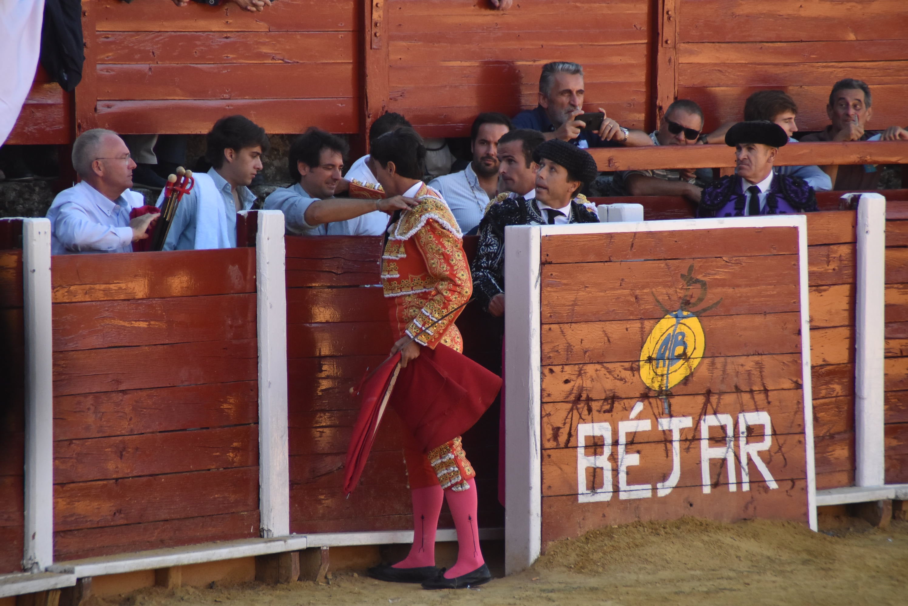 Puerta grande en Béjar para El Capea, Castaño y Diosleguarde