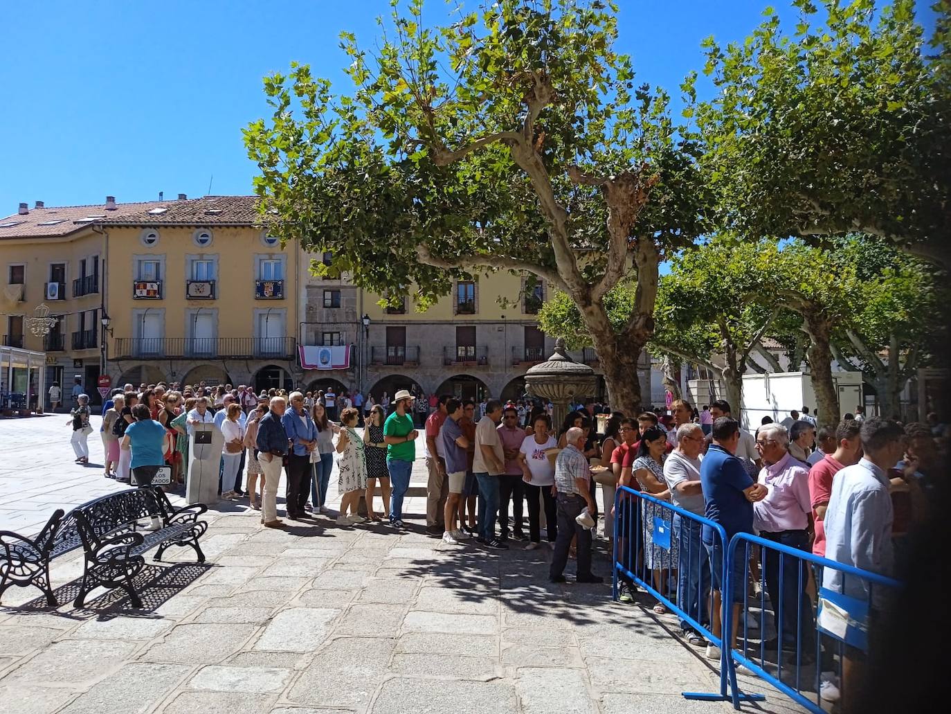 Piedrahita rinde honores a la Virgen de la Vega