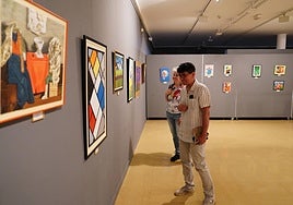 Una exposición en Torrente Ballester.
