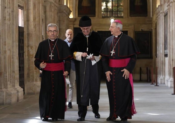 Luis Argüello, Santiago García-Jalón y José Luis Retana.