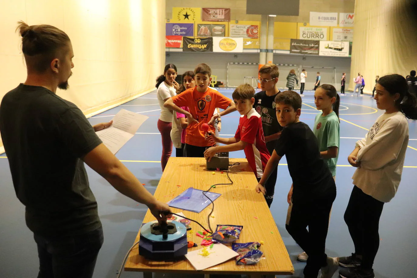 El instituto de Guijuelo celebra la jornada de acogida de los nuevos alumnos