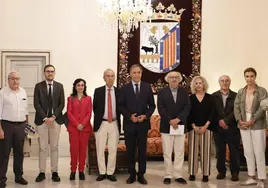 Román Piña Valls y Ramiro Gairín Muñoz, ganadores de los premios de novela y poesía Ciudad de Salamanca