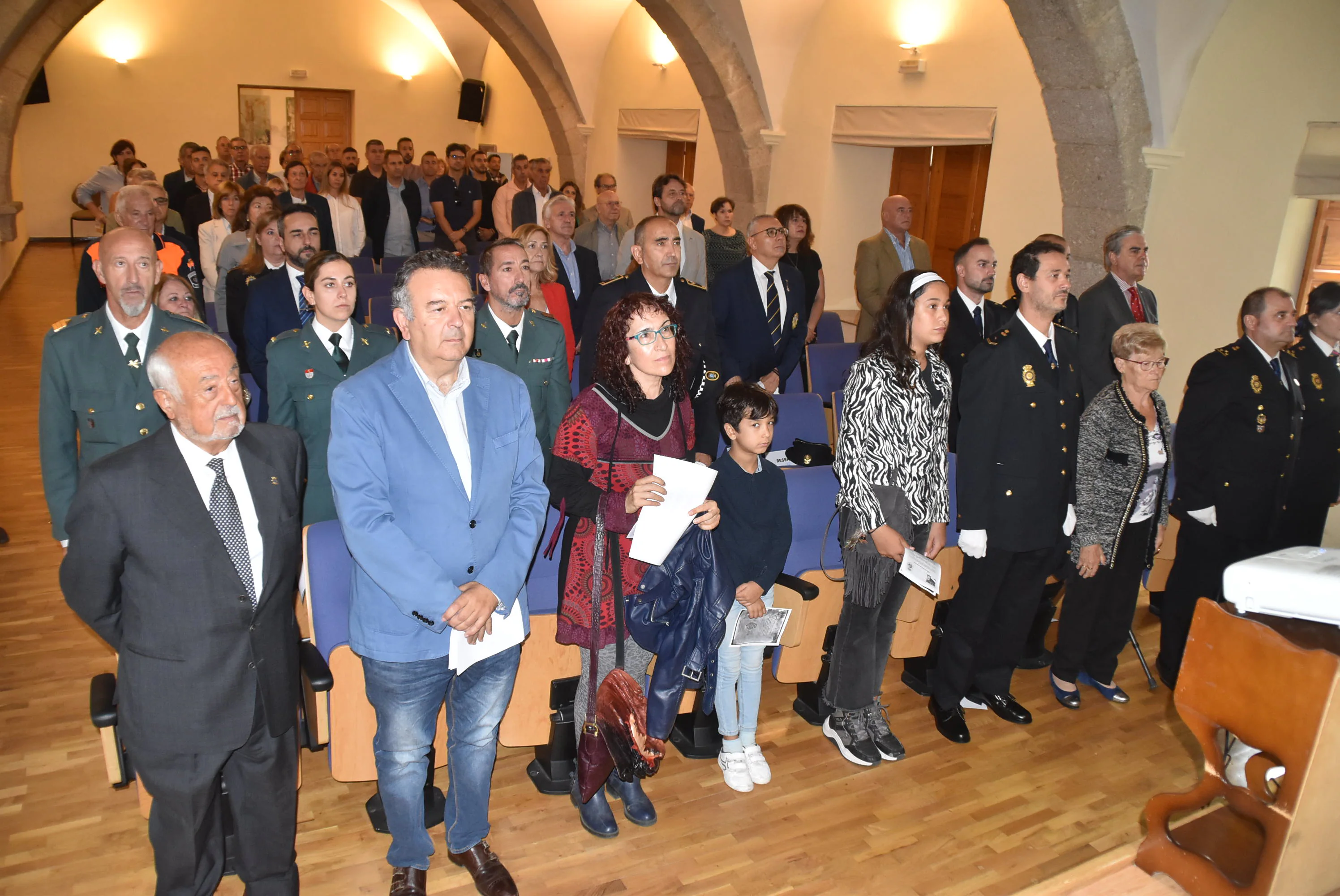 La Policía Nacional en Béjar celebra su día con la entrega de distinciones y reconocimientos