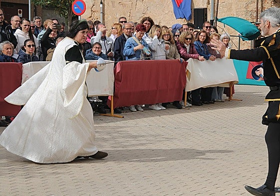 Imagen de un momento de la representación.