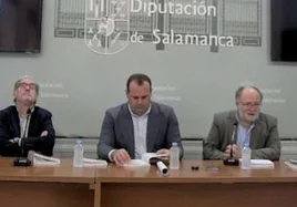 Juan Ignacio Plaza, David Mingo y Mariano Esteban.