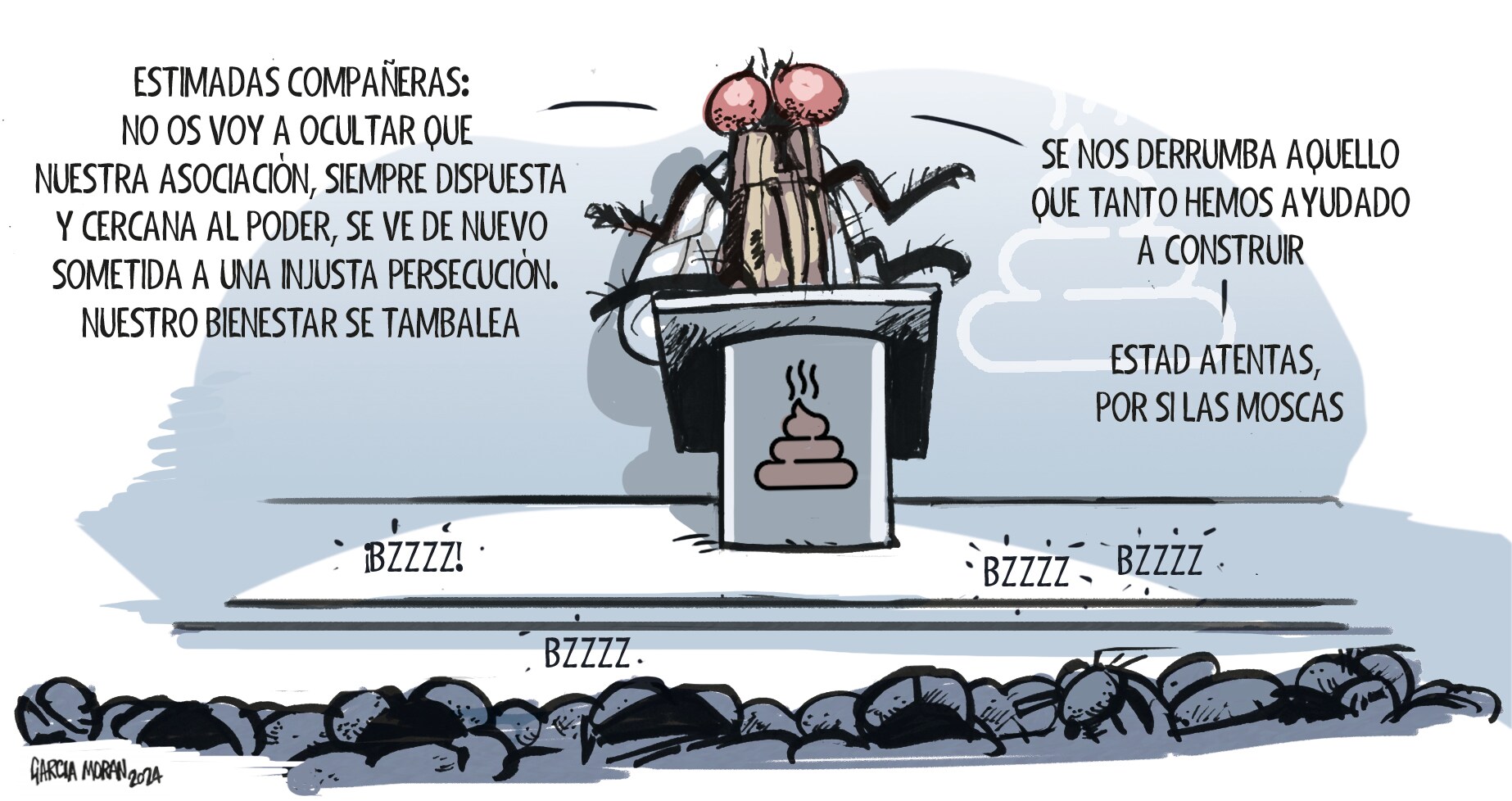 La viñeta de Morán