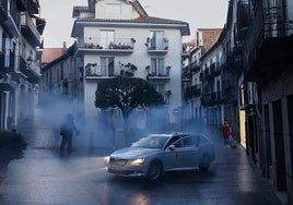 Imagen de una de las fotografías incluídas dentro del proyecto sobre los Hombres de Musgo de Juan Carlos Verona.