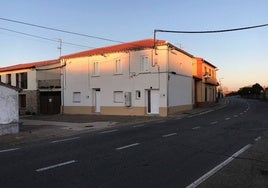 Entrada a Morasverdes, localidad donde se produjeron los robos