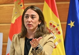 La consejera de Agricultura, Ganadería y Desarrollo Rural de la Junta de Castilla y León, María González Corral.