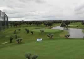 Imagen panorámica de La Valmuza Golf, que acogió este sábado el torneo.