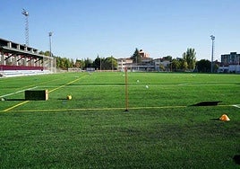 Vista general del campo anexo al estadio Reina Sofía, donde tuvieron lugar los hechos este pasado domingo.